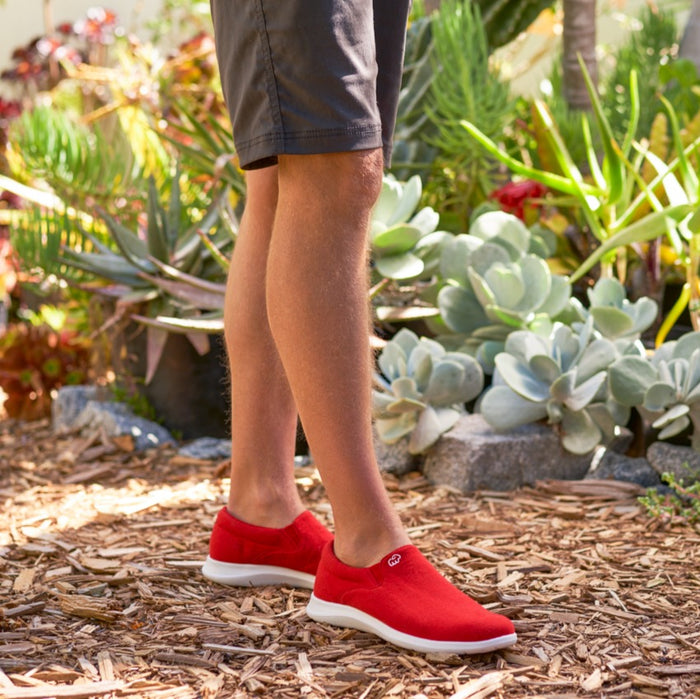 Men's Slip-Ons Red