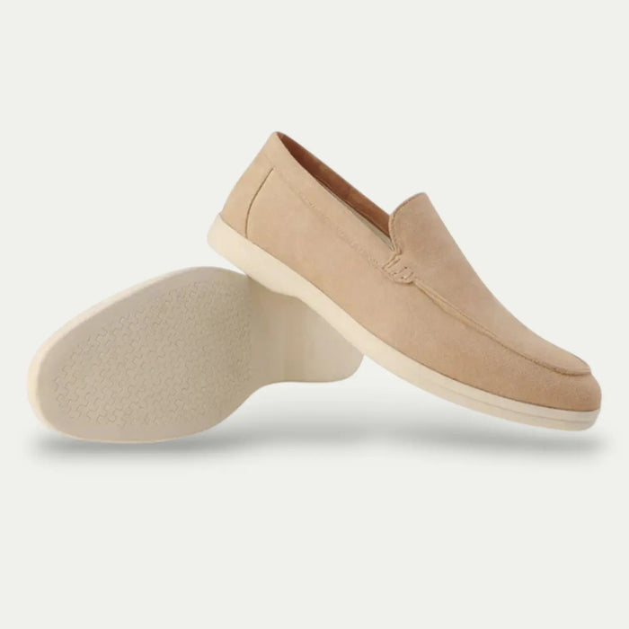 Men's Premium Soft® Suede Loafers – Classic Old Money Style