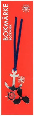 Anchor metal bookmark nautical bookmark reading gift book accessory