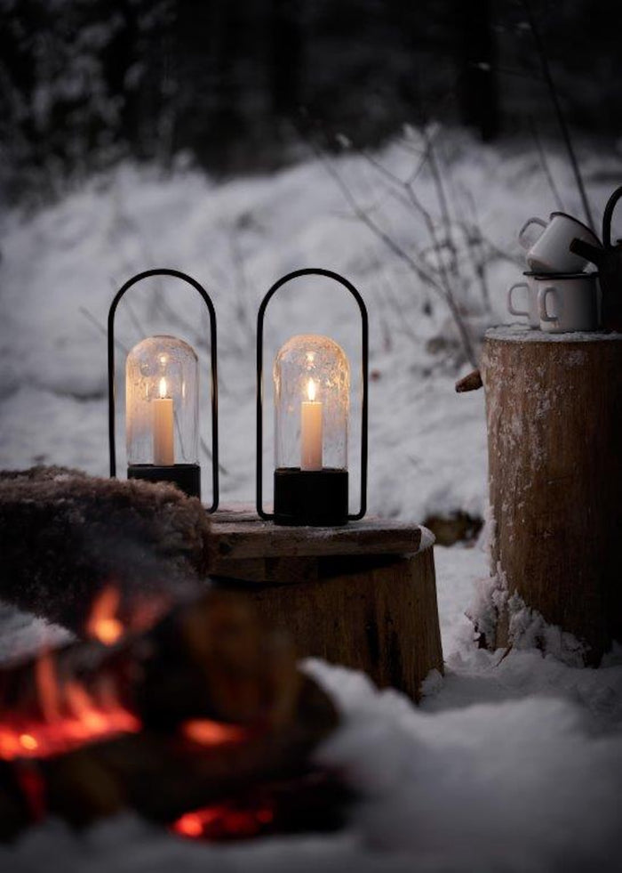 Metal Holder | Matte Black for Enjoy Living Outdoor Lantern - Suzie Anderson Home