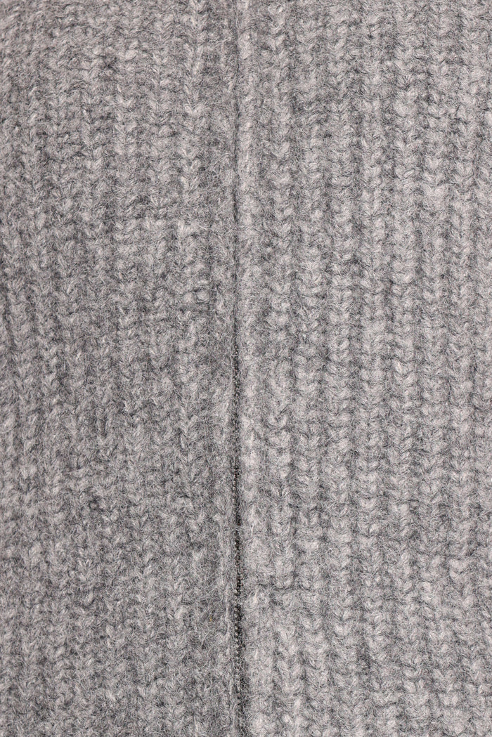 Petal and Pup USA KNITWEAR Miffy Zip Through Cardigan - Grey