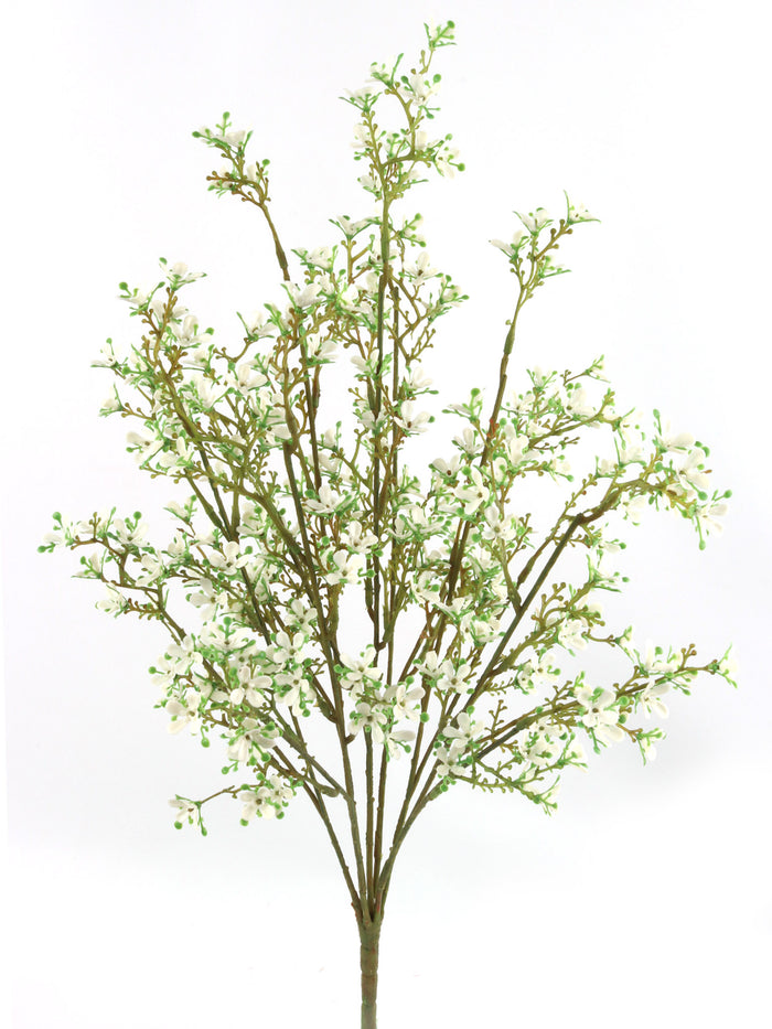Mini Artificial Flower Bush - 21.5"
