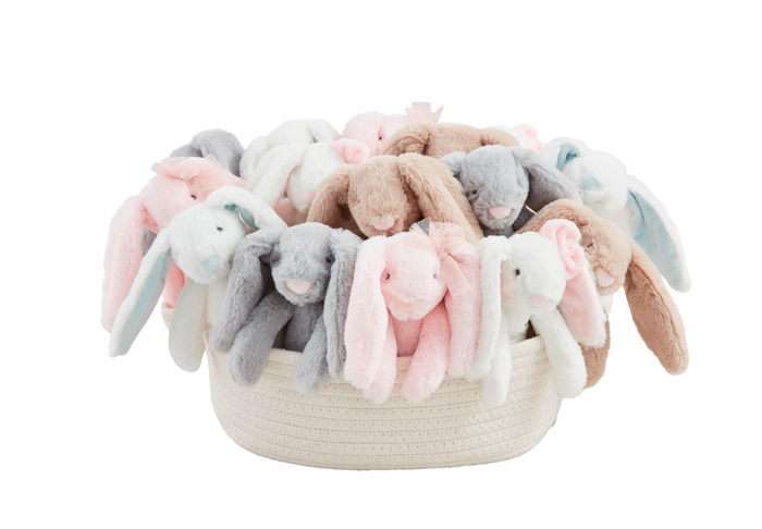 Mini Plush Pal Bunnies- Five Colors - Pine & Moss
