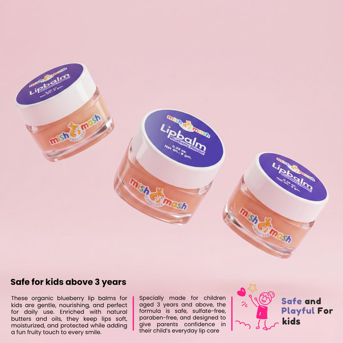 Mishmash Naturals Daily Use Blueberry Lip Balm B2G2