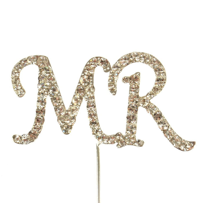 Mr Diamante Cake Pick