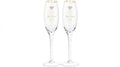 MR and MR  Champagne Glasses