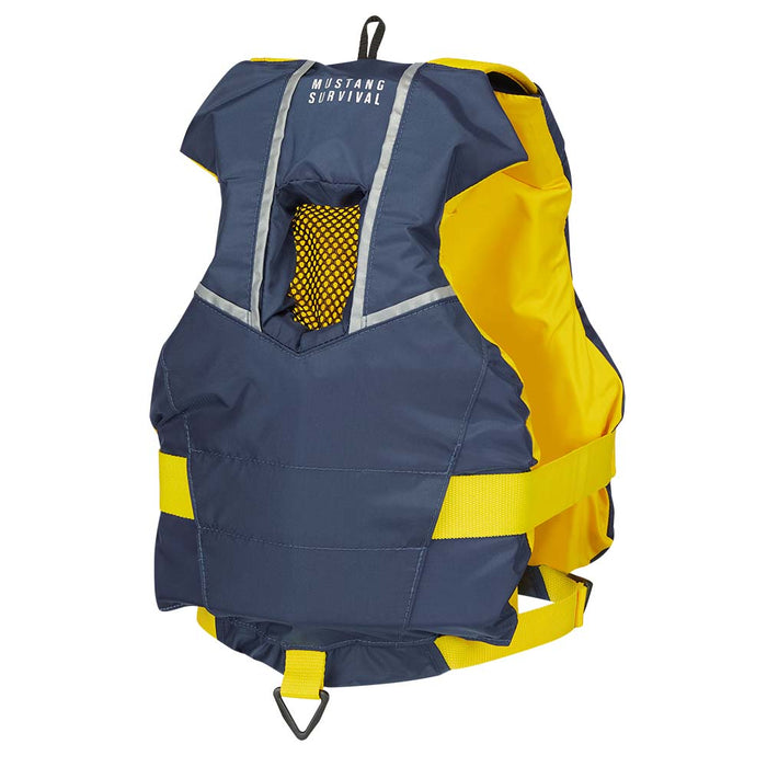 Mustang Survival - Youth Bobby Foam Kayak PFD/Vest - Yellow/Navy