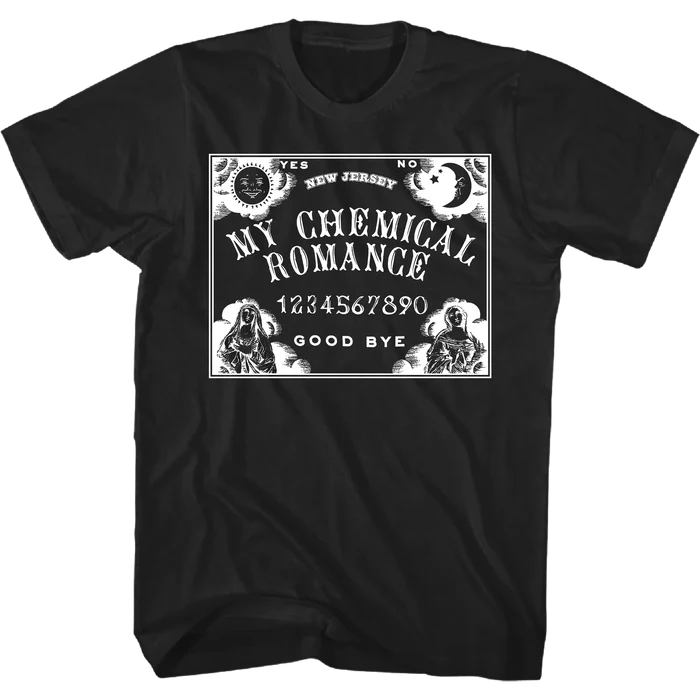 front of shirt on display