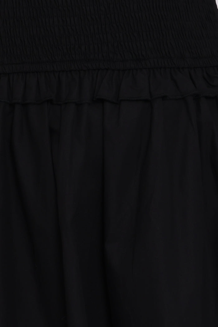 Petal and Pup USA DRESSES Myla One Shoulder Maxi Dress - Black