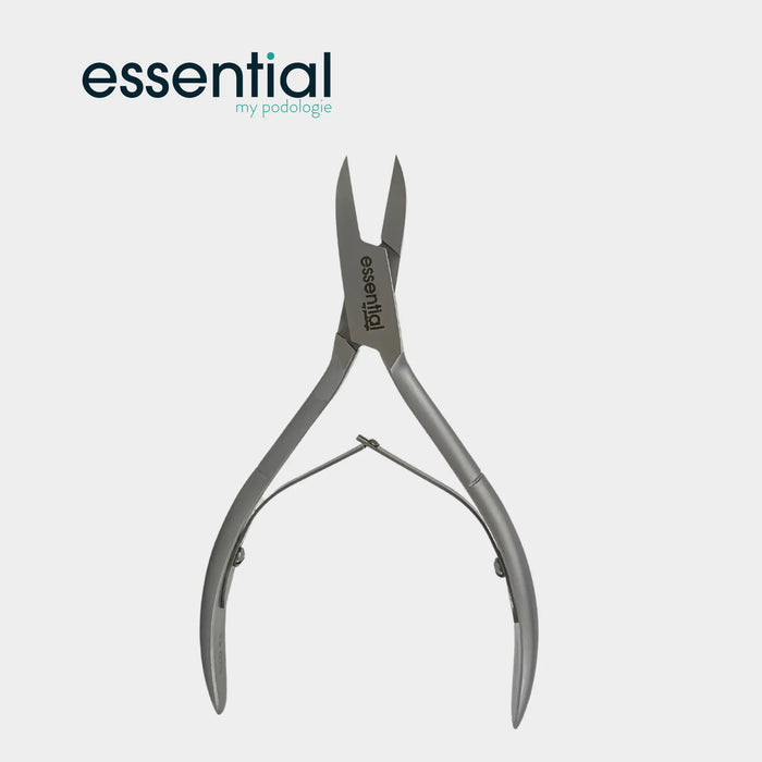 Nail pliers - Straight cut - Flat and rounded jaws - 13 cm - Stainless steel - Essential by My Podologie