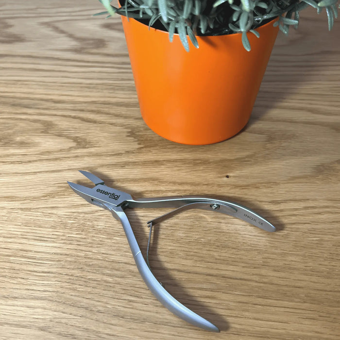 Nail pliers - Straight cut - Flat and rounded jaws - 13 cm - Stainless steel - Essential by My Podologie