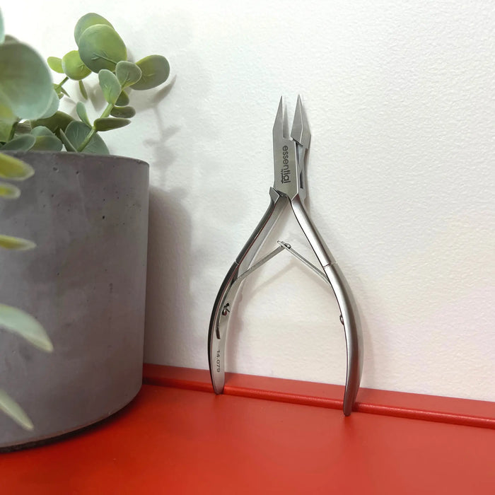 Nail pliers - Straight cut - Flat jaws - 13 cm - Stainless steel - Essential by My Podologie