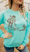 Nanny Slammer Goat Tyer Crew neck Sweatshirt