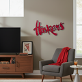 Nebraska Huskers Recycled Metal Wall Decor