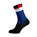 Netherlands Splash Flag Crew Socks