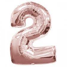 Number 2 Supershape Balloon