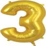 Number 3 Supershape Balloon