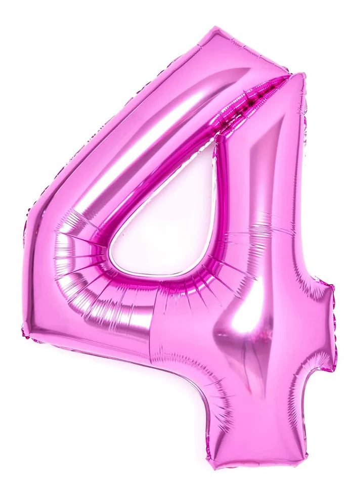 Number 4 Supershape Balloon