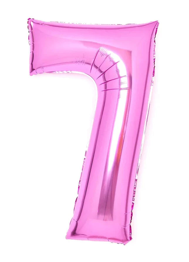 Number 7 Supershape Balloon