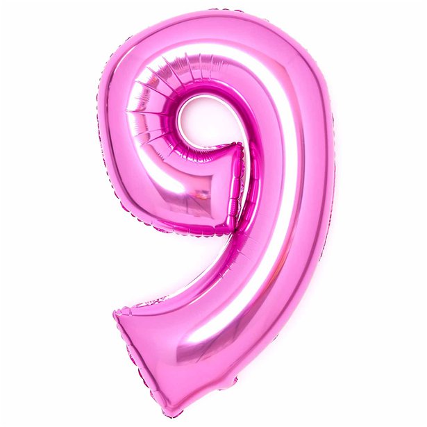 Number 9 Supershape Balloon