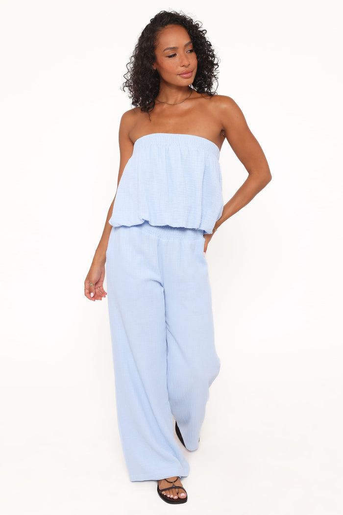 Petal and Pup USA SETS Olivia Pant Set - Baby Blue