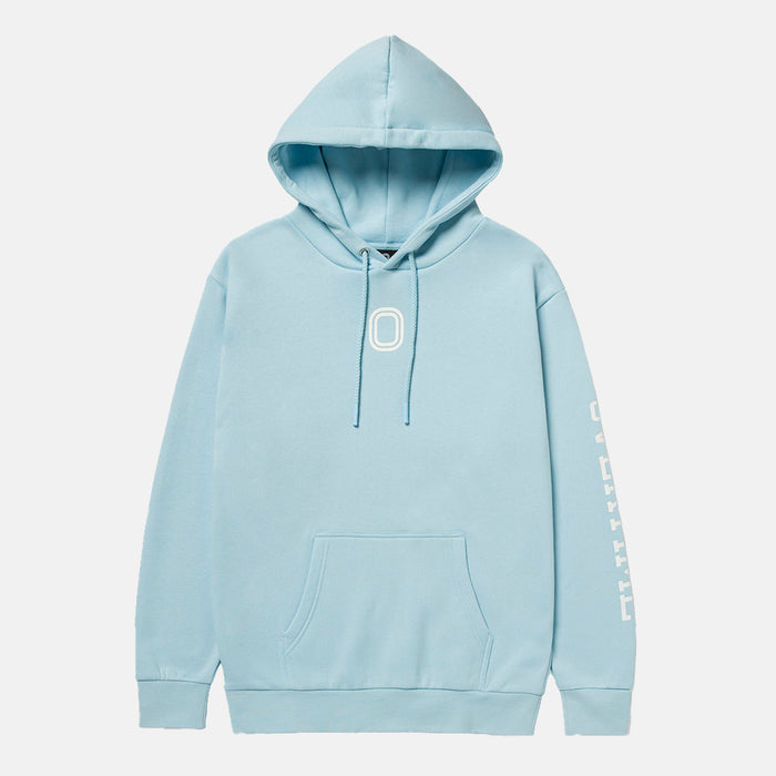 Front view of the Overtime Classic Hoodie.