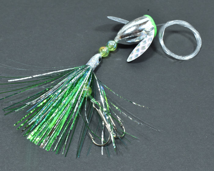 Owee Green Silver Shad - #2 Laker Tamer - Hyper Vis