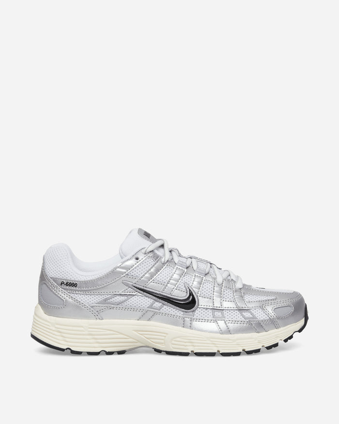 Nike Nike P-6000 Shoes White/Black-Metallic Silver-Fl Sneakers Low CD6404-105