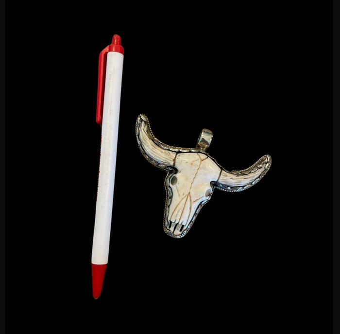 Palomino Ridge Steer necklace slide