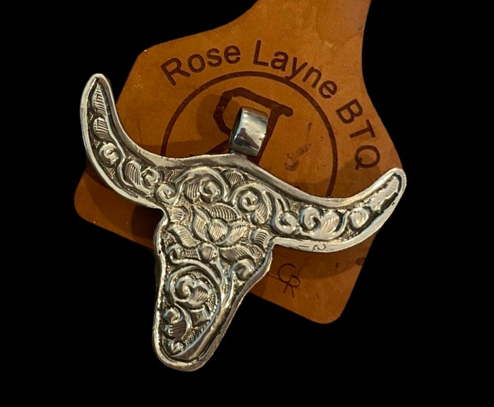 Palomino Ridge Steer necklace slide