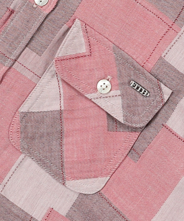 Patchwork Jacquard Shirt