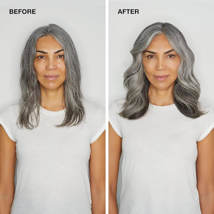 Paul Mitchell Invisiblewear Volume Whip 200ml before and after front look on fragile hair