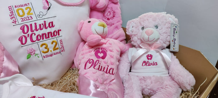 Personalised Baby Package - Girls