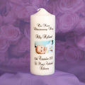 Personalised Christening Candles
