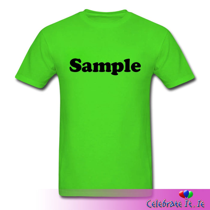 Personalised T-Shirt (One Side)