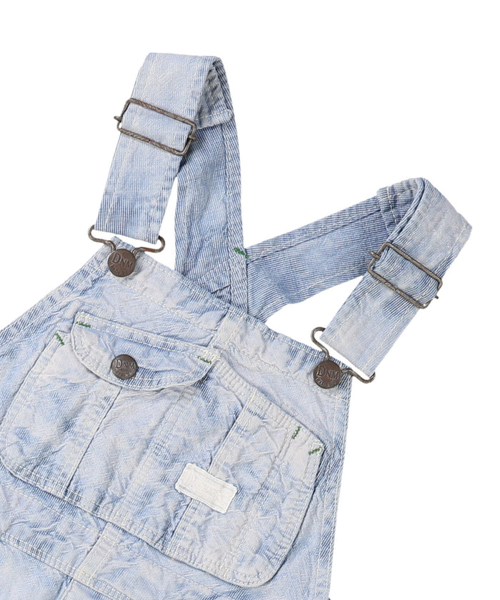 Pin Checked Overalls