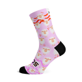 Pink Sheep Crew Socks