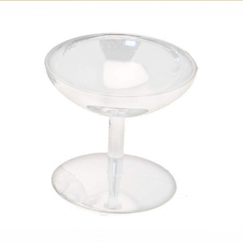 Plastic Champagne Glass - Cake Decoration