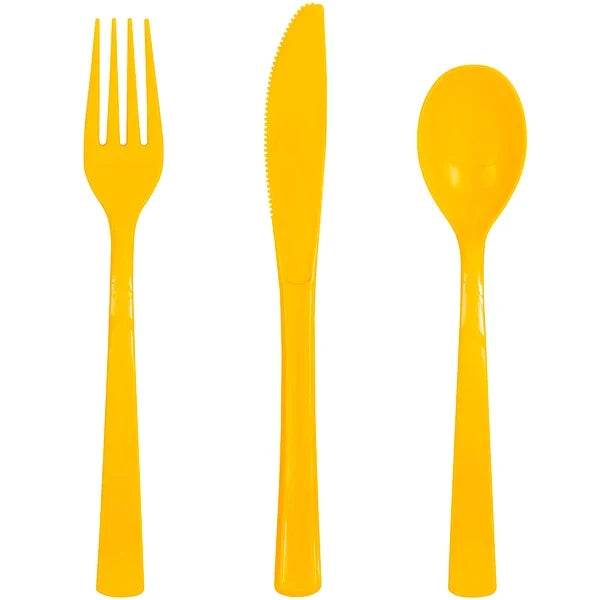 Plastic cutlery