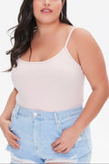 Plus Size Basic Cami Bodysuit