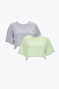 Plus Size Cotton Crew Tee Set