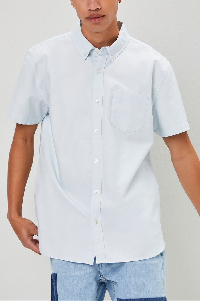 Pocket Button-Front Shirt