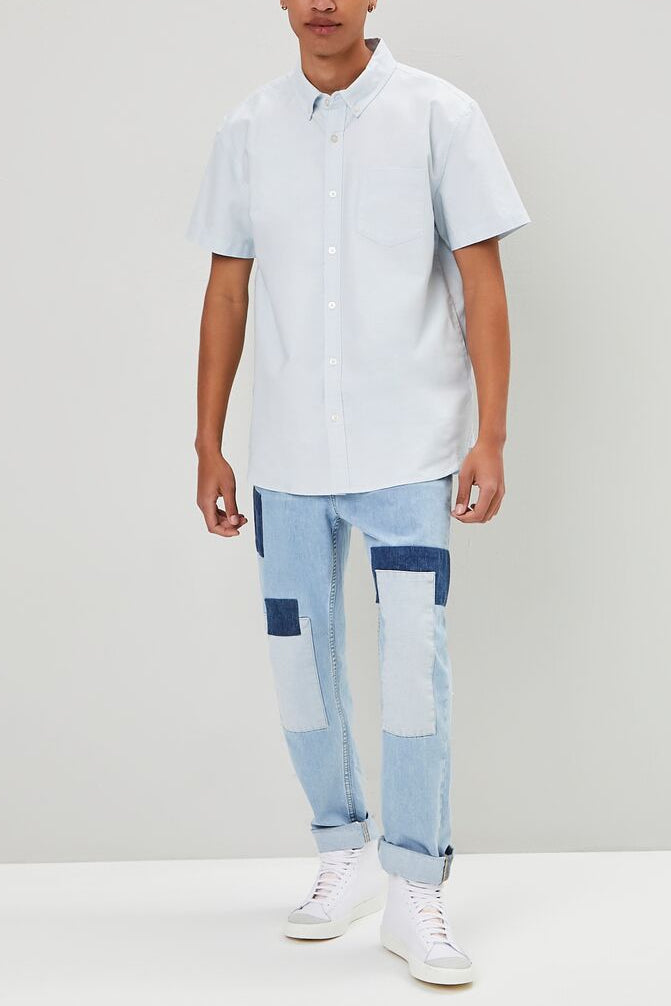 Pocket Button-Front Shirt