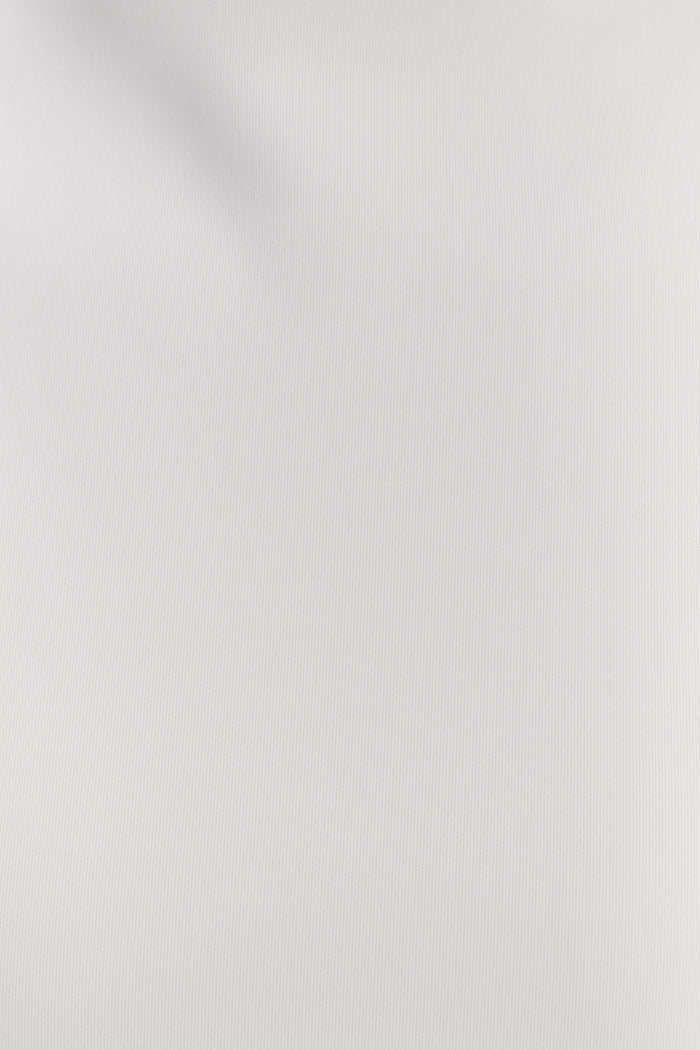 Portia Scuba Sleeveless Top - White
