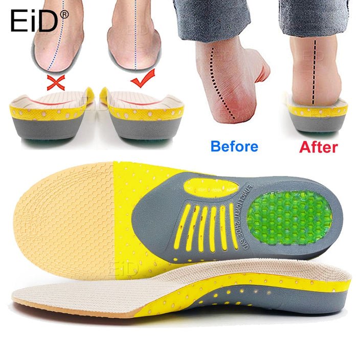Premium Gel Insoles for Men and Women – Comfort & Arch Support for Active Lifestyles