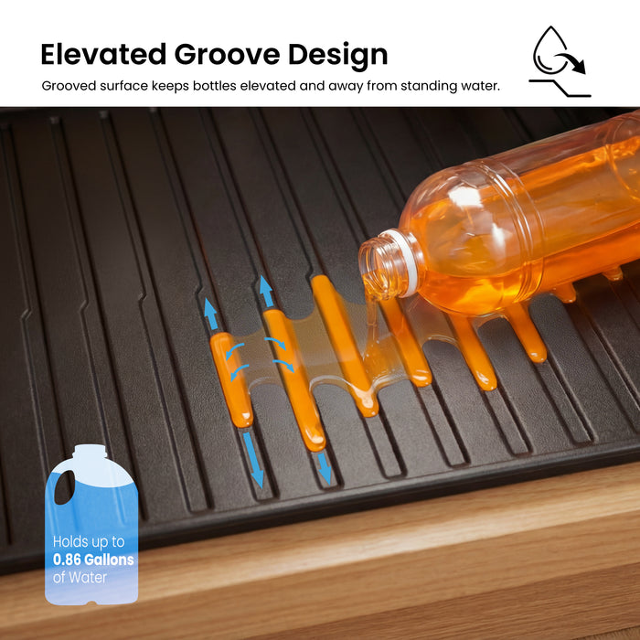 Premium Waterproof Under Sink Mat – 34" × 22"