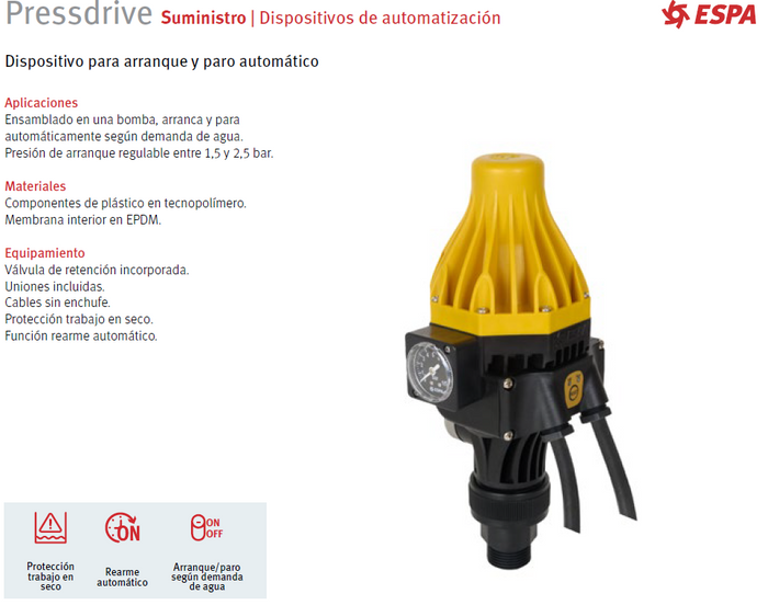 Pressdrive - 220V