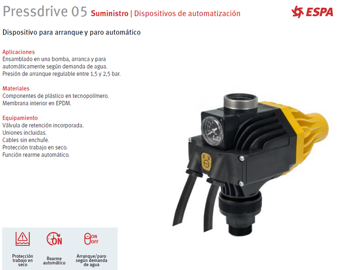 Pressdrive 05 - 220V