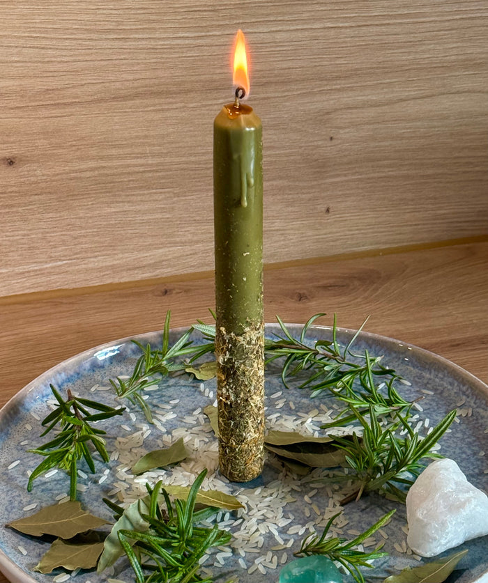 PROSPERITY RITUAL CANDLE | Manifestation + Abundance