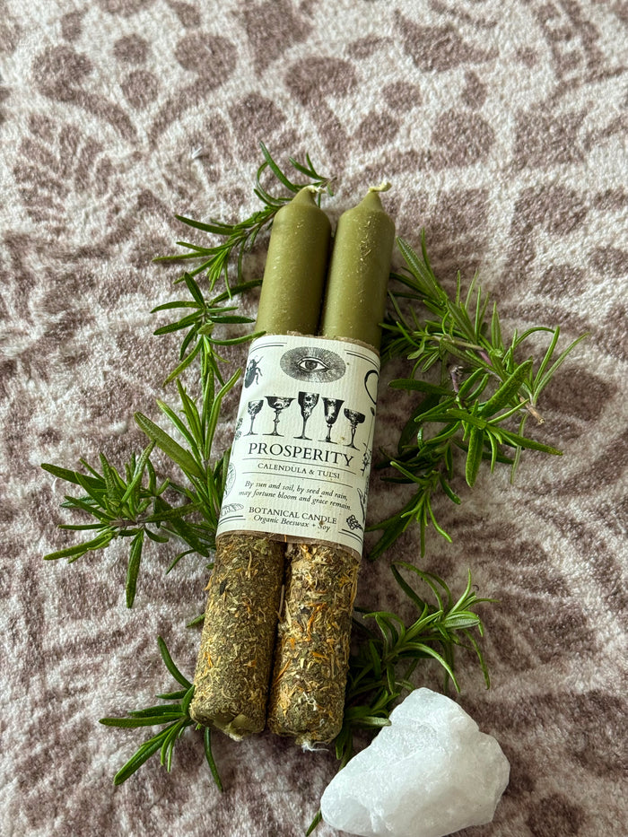 PROSPERITY RITUAL CANDLE | Manifestation + Abundance